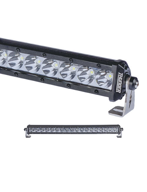 Thunder LED Driving Light Bar 12 or 24V 18 LED 54W Spot Beam