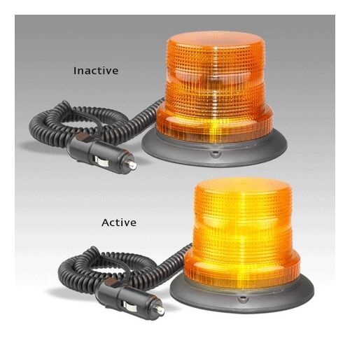 LED AMBER BEACON FIXED 11-48V