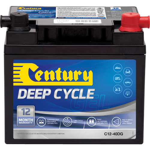 Century Deep Cycle Gel C12-40DG