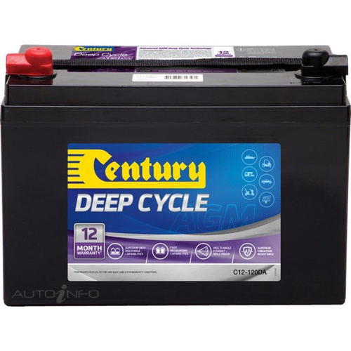 Century Deep Cycle AGM C12-120DA