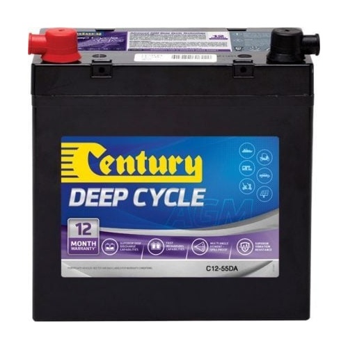 Century Deep Cycle AGM C12-55DA