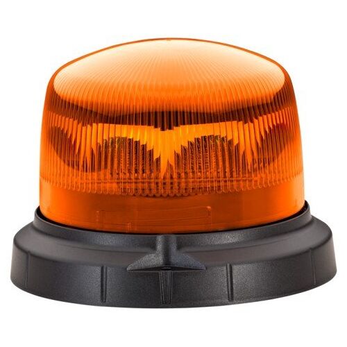 LED Rotaing Beacon Amber 10-30V Perm Mount