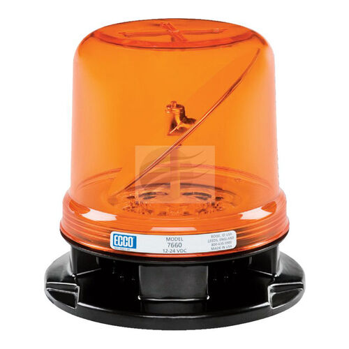 Britax LED Amber Beacon 10-30v 3 bolt mount 3 strobe 1 rotate