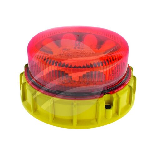 Hella HM9600ADIR K-LED 2.0 LED Warning Beacon Amber Direct Mount