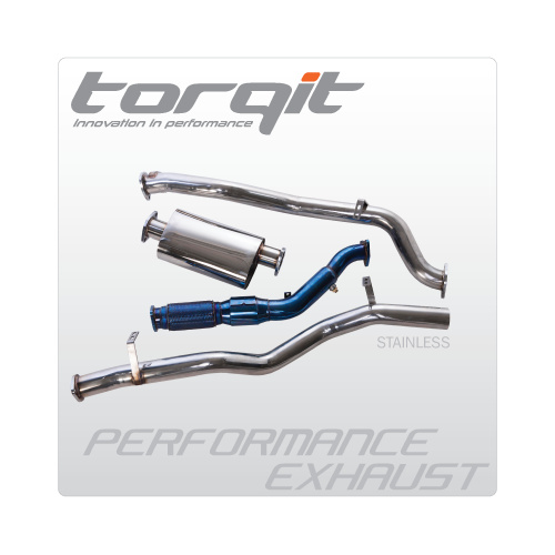 2.5" Turbo Back Performance Exhaust Mahindra Pick Up