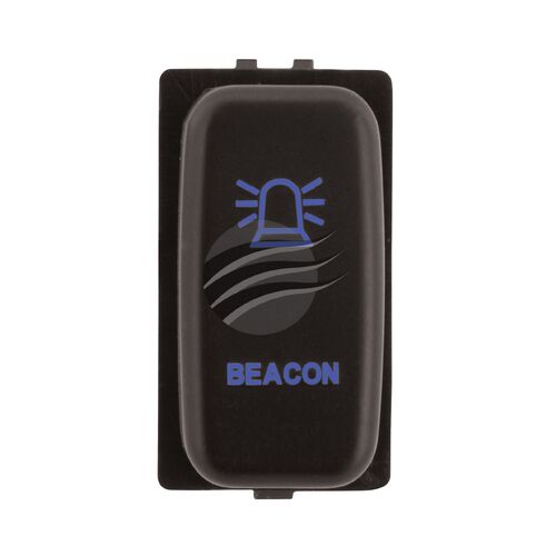 Swith Push Button on/off OE RPL 12V Beacon Blue Illum