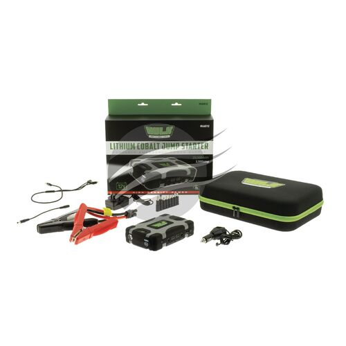 Jump Starter LITHIUM-COBALT 28,000mAh W/LED DISPLAY, CARRY CASE