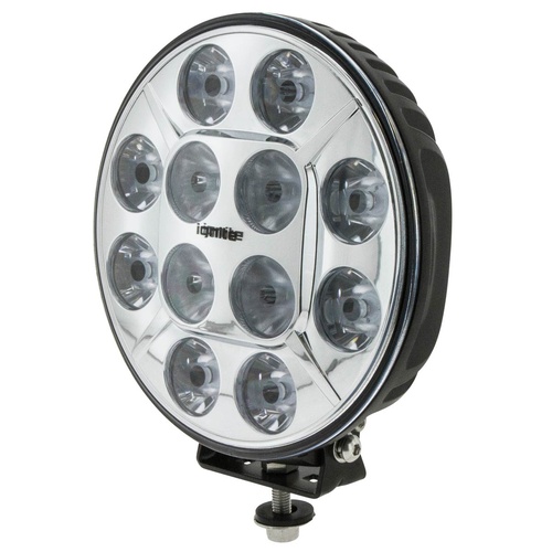 Ignite 7-Inch LED Combined Spot and Flood Beam Light 9-36V Chrome Fascia