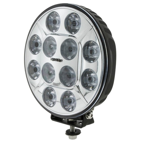 Ignite 7-Inch  LED Spot Driving Light 9-36V Chrome Fascia