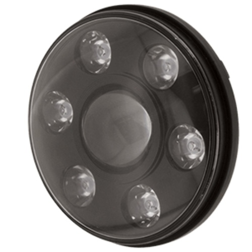 Ignite 7-Inch LED Black Headlamp Insert 9-36V