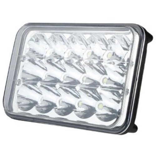 Roadvision 165mm Rectangular LED Headlamp 10-30V 